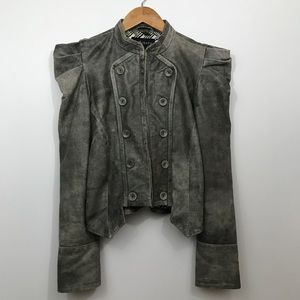 💸 5 for $50 💸 Leather cropped jacket